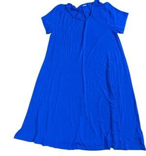 Old Navy Women’s Blue Short Sleeve Swing Dress - Size M